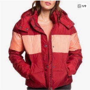 ROXY | Women’s Large | Hooded | Puffer Coat | Ski | Snowboard | NWT
